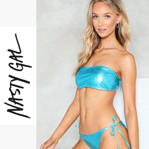 Nasty Gal Other - Metallic Bikini 🦋